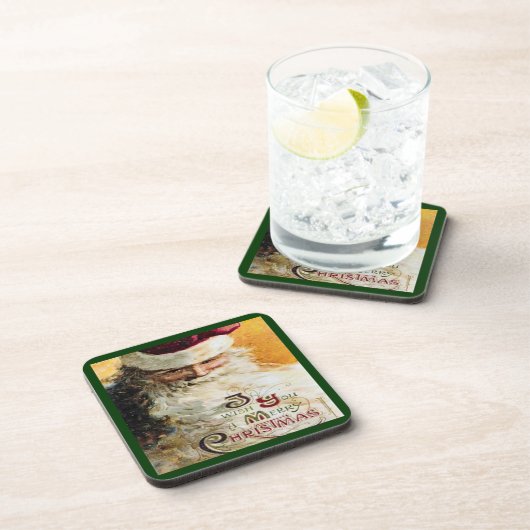 Santa's Wish voor je set kurkOnderzetters Drankjes Onderzetter (Rechterzijde)