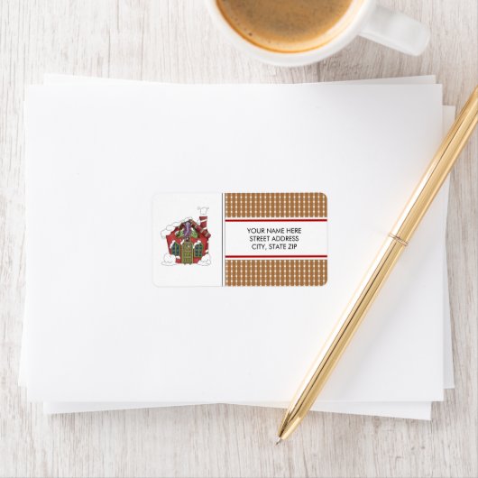 Santa's Workshop Address Mailing Labels (Insitu)