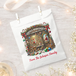 Santa's workshop bedankzakje