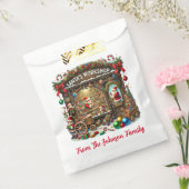 Santa's workshop bedankzakje (Gezegeld)