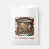 Santa's workshop bedankzakje (Voorkant)