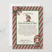 Santa's Workshop Bedrijf Kerst Kaarten (Achterkant)