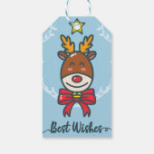 Santa's workshop cadeaulabel (Achterkant)