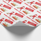 Santa's Workshop Cadeaupapier (Hoek)