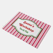 Santa's Workshop Doormat Rug Deurmat (Schuin)