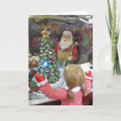 Santa's workshop feestdagen kaart (Voorkant)