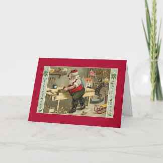 Santa's Workshop Feestdagen Kaart