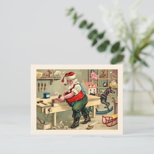 Santa's Workshop  Kaart (Staand voorkant)