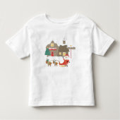 Santa's Workshop - Kerstmis Kinder Shirts (Voorkant)