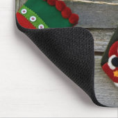 Santa's workshop muismat (Hoek)