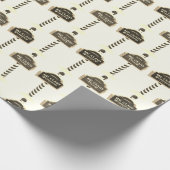 Santa's workshop Noordpool Cadeaupapier (Hoek)