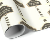 Santa's workshop Noordpool Cadeaupapier (Rol Hoek)