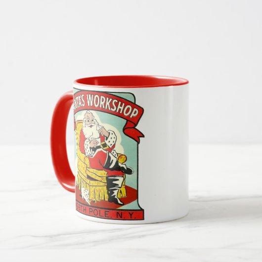 Santa's Workshop North Pole N.Y. - Mok (Voorkant links)