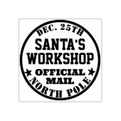 Santa's Workshop Officiële postbezorging Rubberstempel (Afrduk)