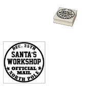Santa's Workshop Officiële postbezorging Rubberstempel (Gestempeld)