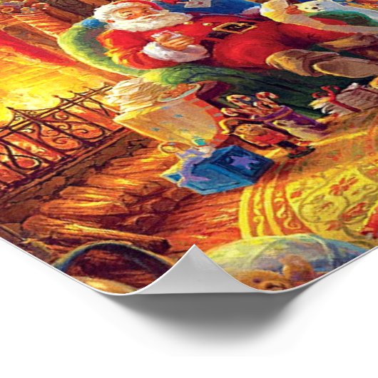 Santa's workshop poster (Hoek)