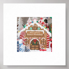 Santa's workshop poster