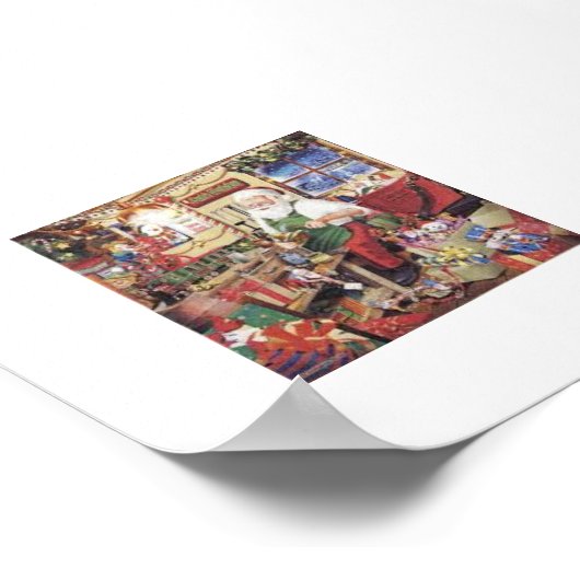 Santa's workshop poster (Hoek)