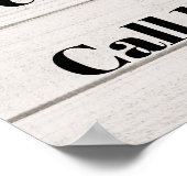 Santa's Workshop-Poster Poster (Hoek)