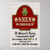Santa's Workshop-Poster Poster (Voorkant)