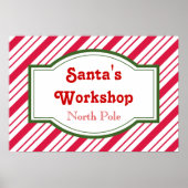 Santa's Workshop-Poster Poster (Voorkant)