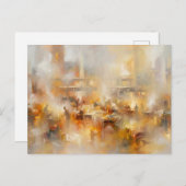 Santa's Workshop Romantic Style Postcard Feestdagenkaart (Voorkant / Achterkant)