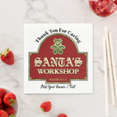 Santa's Workshop Servetten (Insitu)