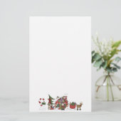 Santa's Workshop Stationery Briefpapier (Staand voorkant)