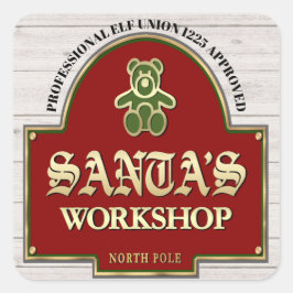 Santa's Workshop Sticker