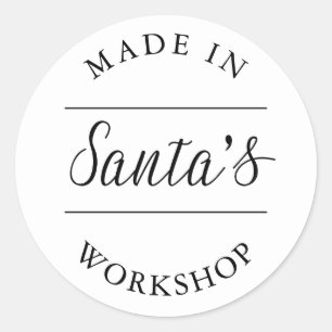 Santa's workshop Stickers