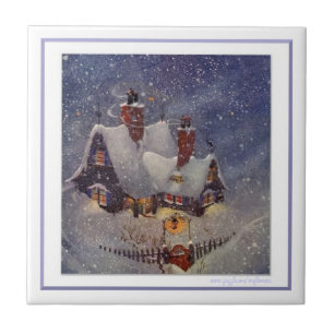 Santa's workshop tegeltje