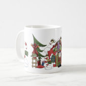 Santa's Workshop-vakantie-Mok Koffiemok (Voorkant links)