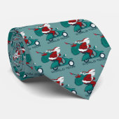 Santa's World Tour Scooter Stropdas (Opgerold)