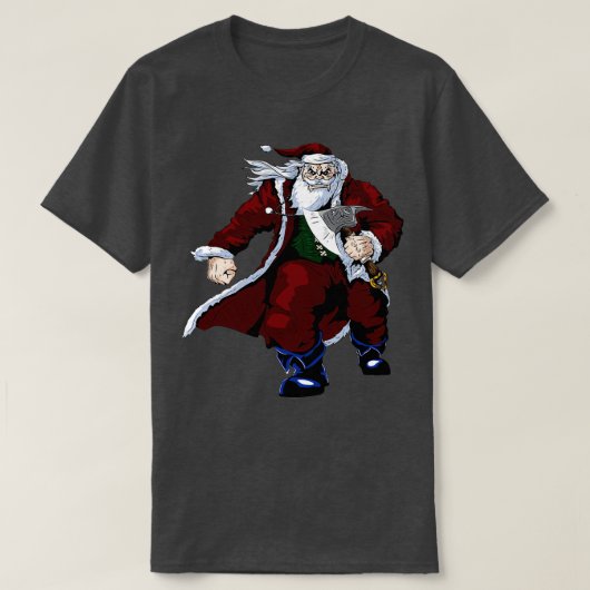 Santas zat van je bleep t-shirt (Design voorkant)