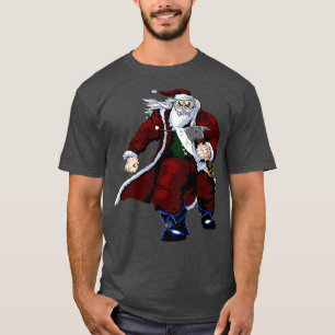 Santas zat van je bleep t-shirt