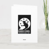 SANTASAURUS kaart (Achterkant)