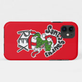 Santasaurus Rex Case-Mate iPhone Case (Achterkant (horizontaal))