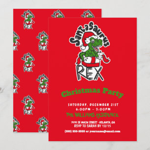 Santasaurus Rex Kaart