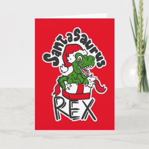 Santasaurus Rex Kaart