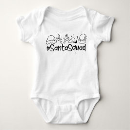SantaSquad Christmas Baby Romper