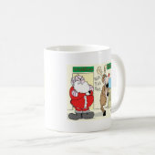 santawaterkoelermug koffiemok (Voorkant rechts)