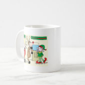 santawaterkoelermug koffiemok (Voorkant links)