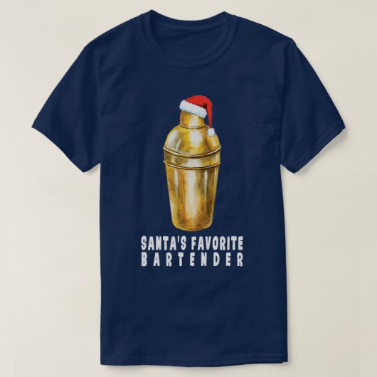 Santax27s Favorite Bartender 3 T-shirt (Design voorkant)