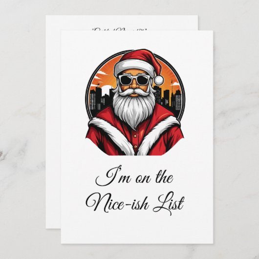 SantaYou Kaart 1 (Voorkant / Achterkant)