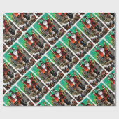 Santazilla Verpakkingspapier Cadeaupapier (Vlak)