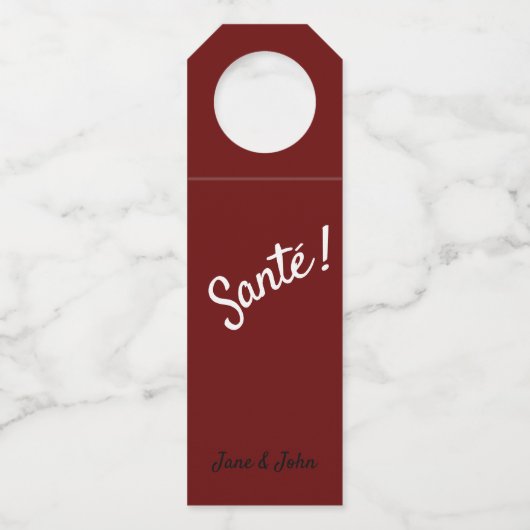 Sante Flessenhanger (Voorkant)