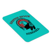 Santee Sioux flexibele magneet (Rechterzijde)