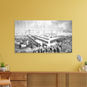 Santee Sioux, Mankato, Minnesota, 186 Canvas Afdruk (Insitu (Woonkamer))