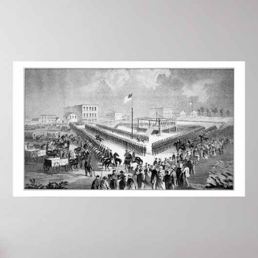 Santee Sioux, Mankato, Minnesota, 186 Poster (Voorkant)