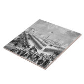 Santee Sioux Uprising, Mankato, Minnesota, 186 Tegeltje (Zijkant)